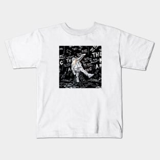 DANCE MONKEY BLACK AND WHITE Kids T-Shirt